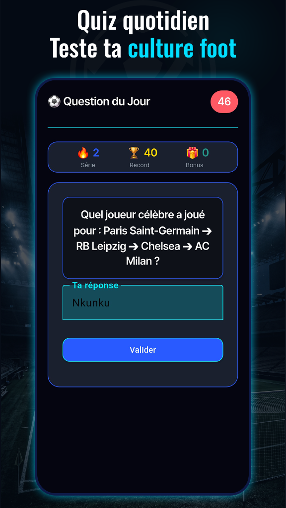 Quiz quotidien